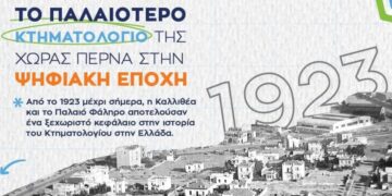 Το παλαιότερο κτηματολόγιο της χώρας περνά στην ψηφιακή εποχή