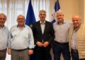 Επίτιμο μέλος των Εβριτών Καβάλας ο Χριστόδουλος Τοψίδης